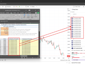 Excel To Trading view in One click